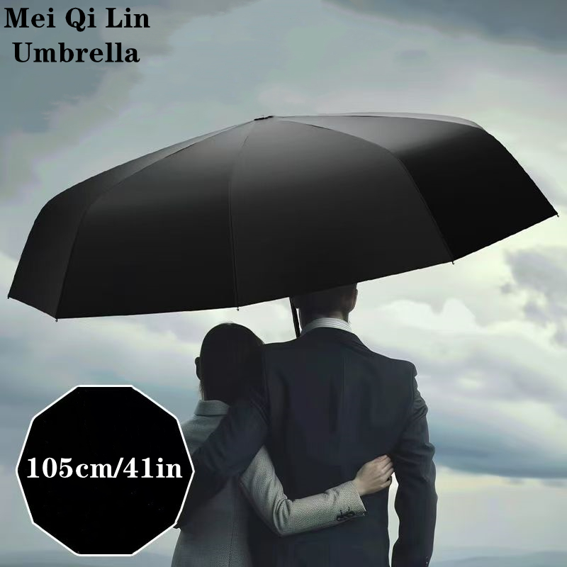 Vollautomatischer Schnappklappschirm, zwei rabattierte Sets und Sonnenschutz, geeignet für Männer und Frauen, Reiseschirm, mit einem Durchmesser von 106 cm/41,2 Zoll bei geöffnetem Zustand, robust und langlebig, personalisierter hochwertiger Schirm – Bild 16