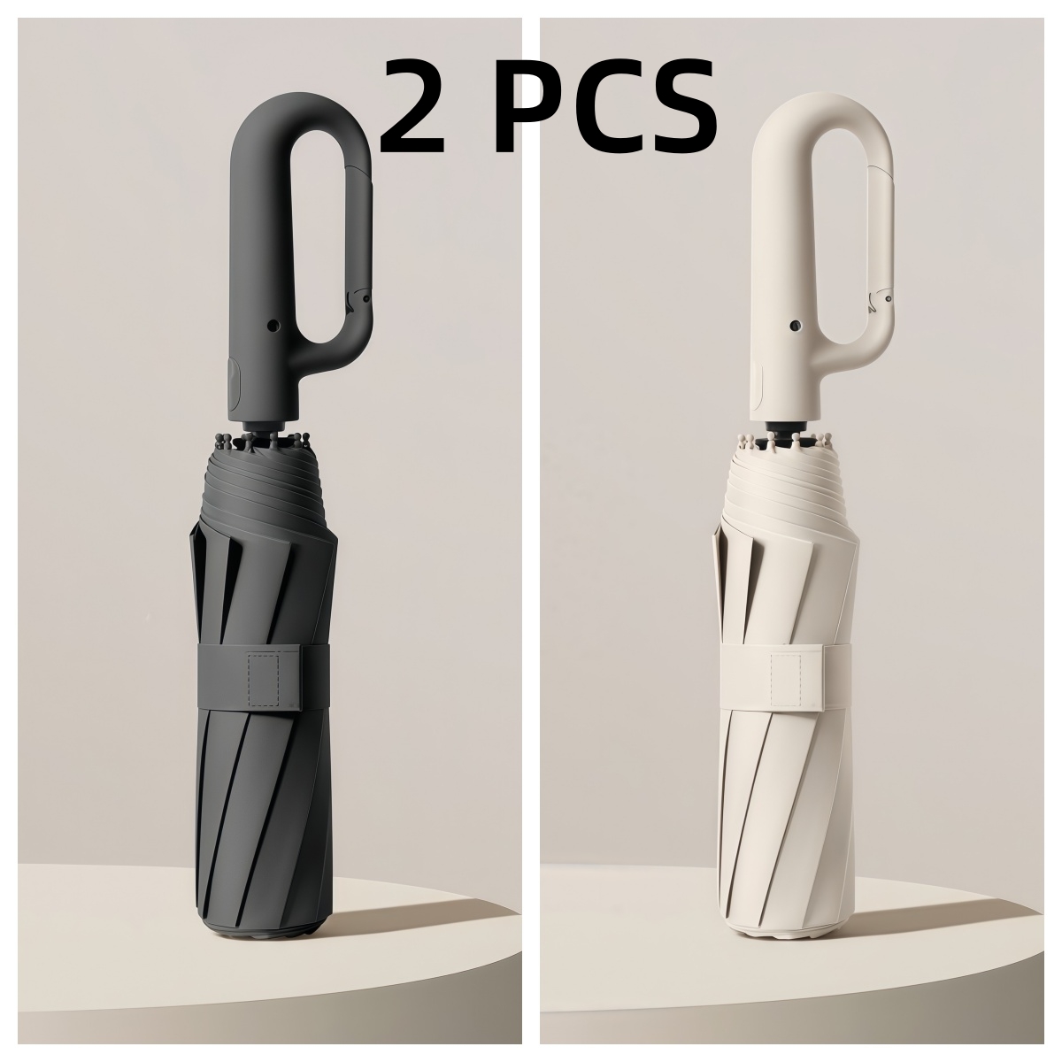 Vollautomatischer Schnappklappschirm, zwei rabattierte Sets und Sonnenschutz, geeignet für Männer und Frauen, Reiseschirm, mit einem Durchmesser von 106 cm/41,2 Zoll bei geöffnetem Zustand, robust und langlebig, personalisierter hochwertiger Schirm – Bild 21