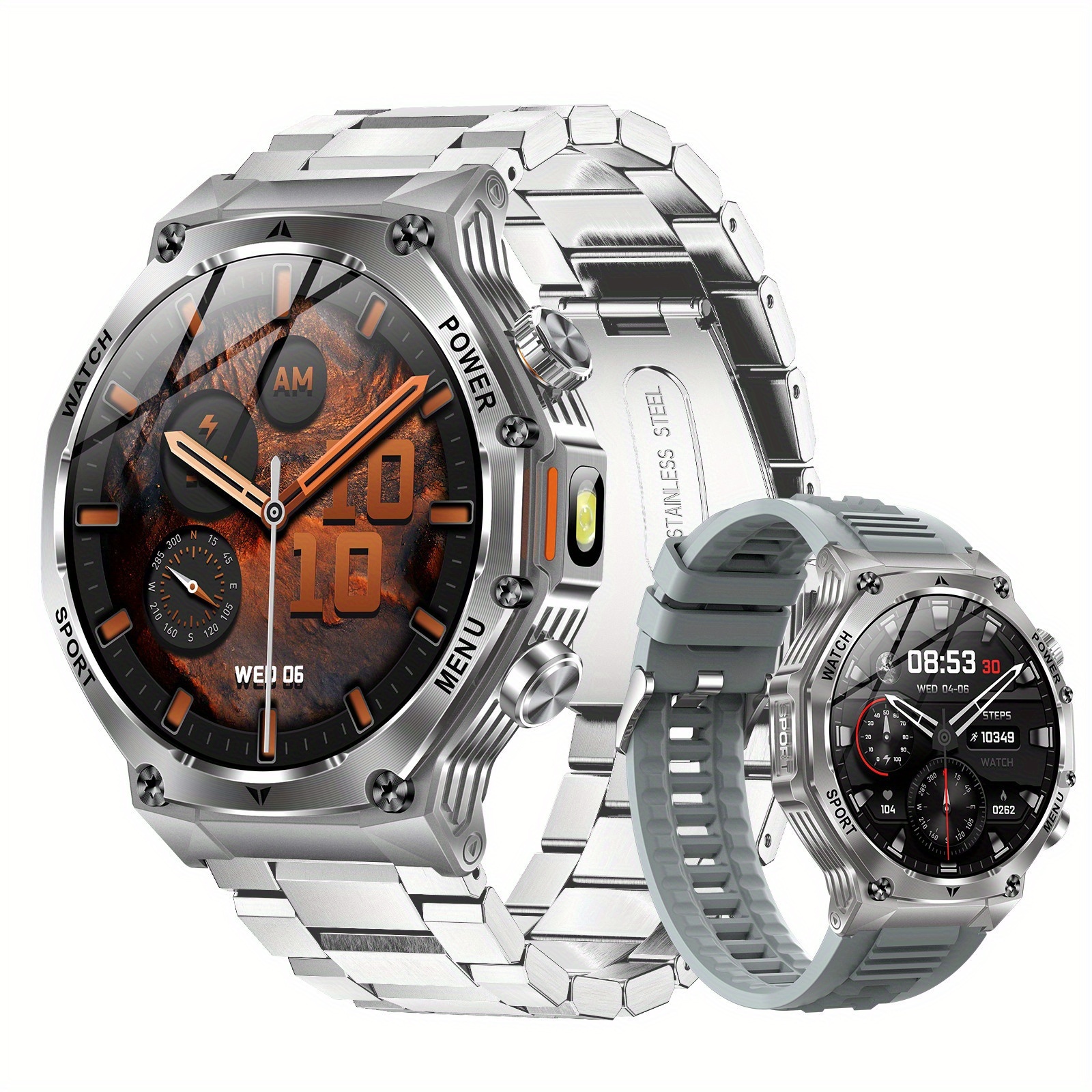 Smartwatch mit 800 mAh Akku – Dein smarter Begleiter für Alltag & Sport – Bild 11