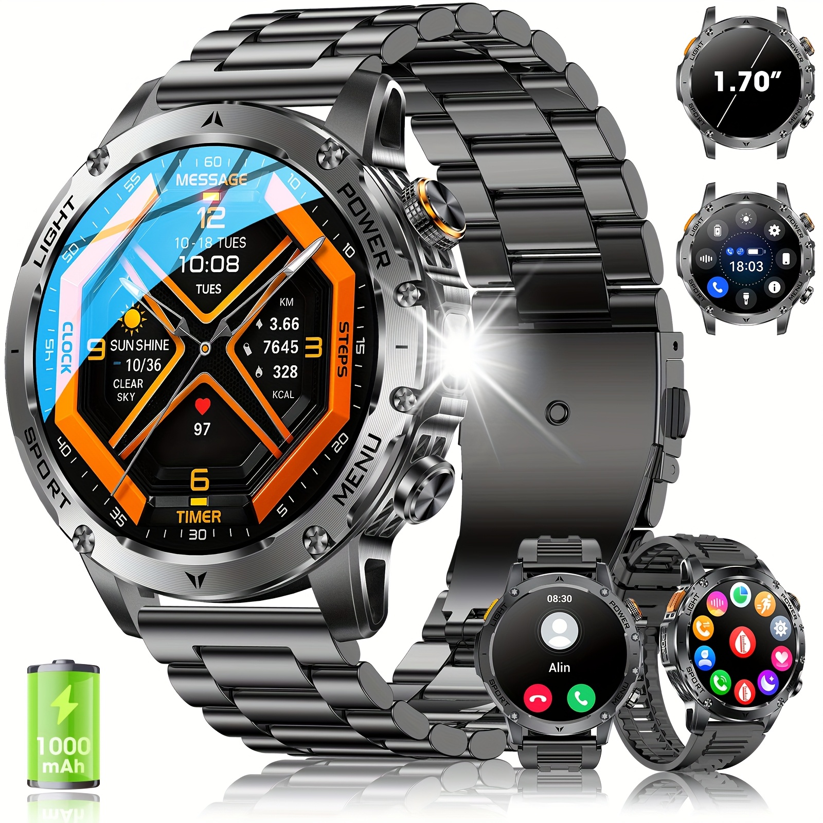 Sportuhr für Herren – Maximale Power - maximale Ausdauer