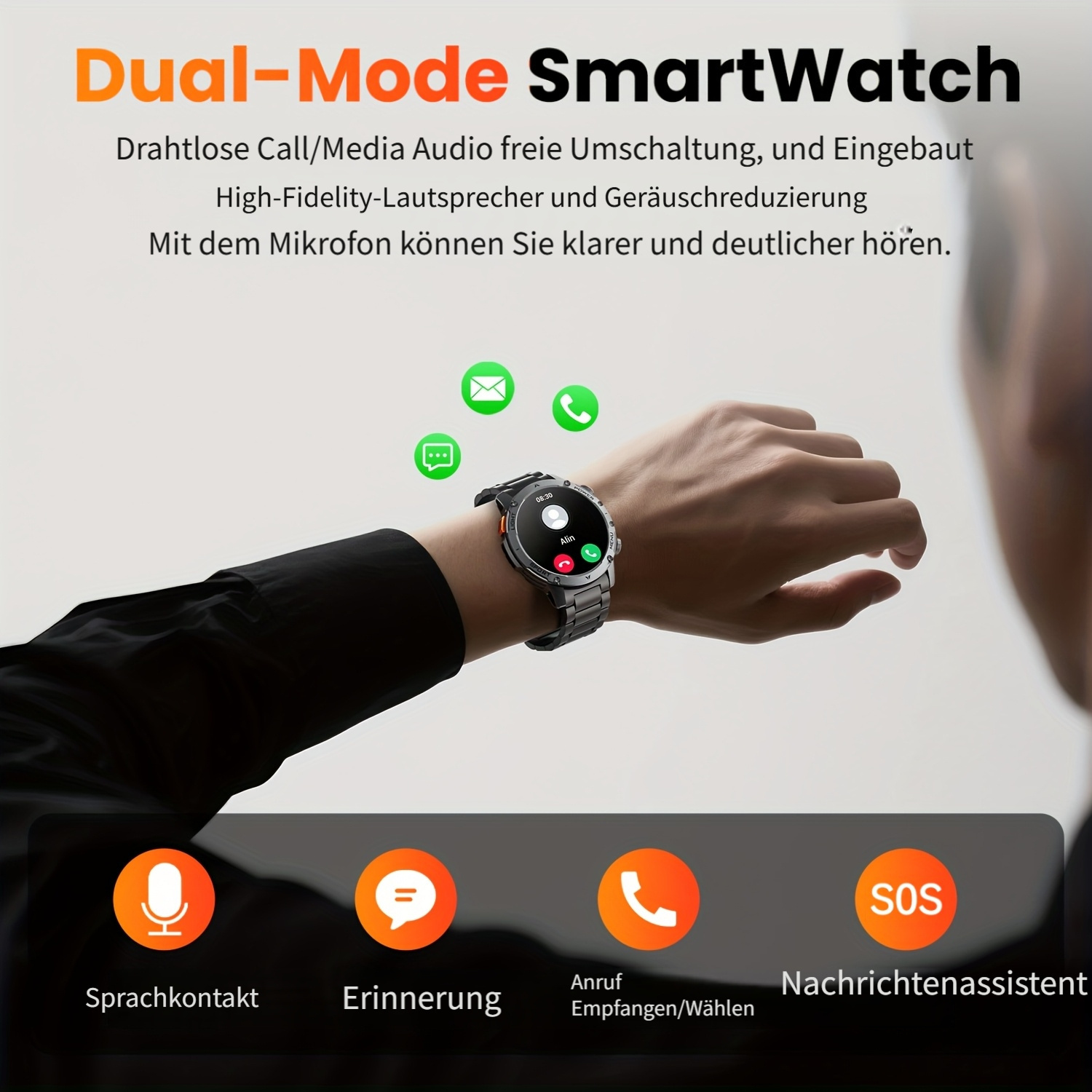 Sportuhr für Herren – Maximale Power - maximale Ausdauer – Bild 3