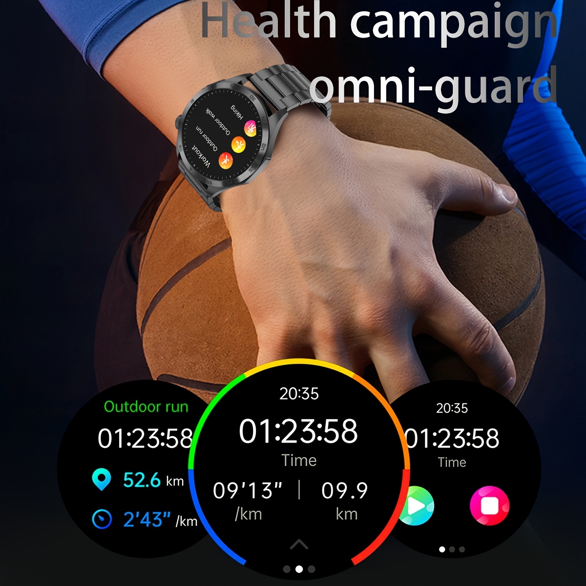 2025 Smartwatch – schlank, smart und bereit für jeden Tag mit Gesundheitsfunktionen – Bild 4
