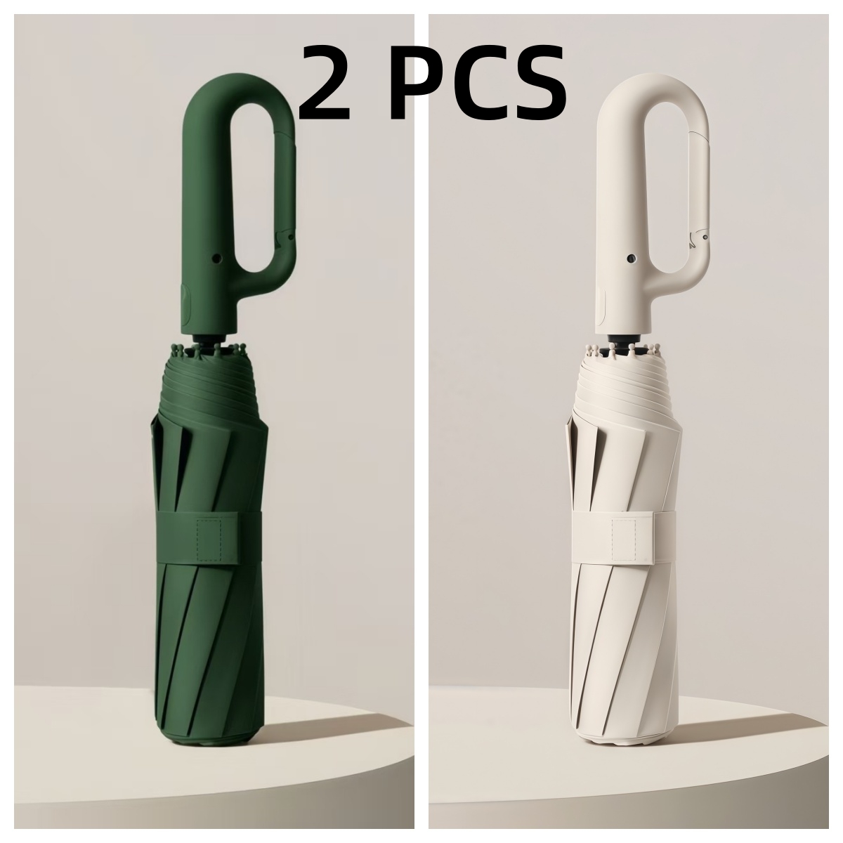 Vollautomatischer Schnappklappschirm, zwei rabattierte Sets und Sonnenschutz, geeignet für Männer und Frauen, Reiseschirm, mit einem Durchmesser von 106 cm/41,2 Zoll bei geöffnetem Zustand, robust und langlebig, personalisierter hochwertiger Schirm – Bild 24