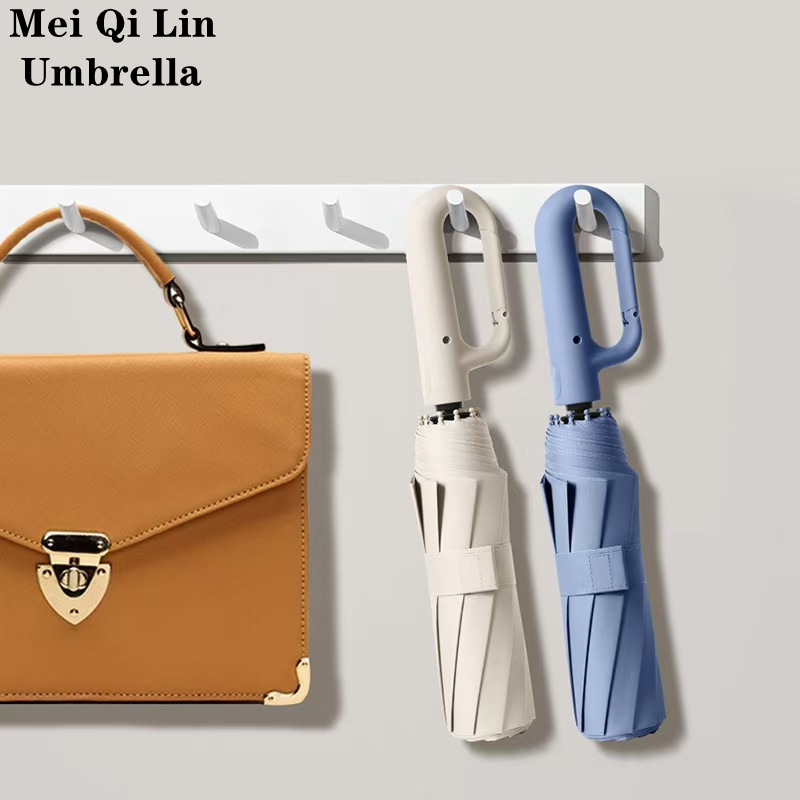 Vollautomatischer Schnappklappschirm, zwei rabattierte Sets und Sonnenschutz, geeignet für Männer und Frauen, Reiseschirm, mit einem Durchmesser von 106 cm/41,2 Zoll bei geöffnetem Zustand, robust und langlebig, personalisierter hochwertiger Schirm – Bild 5