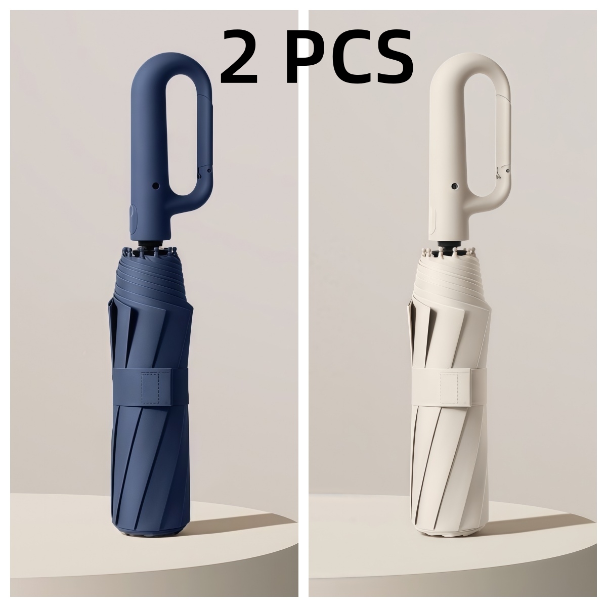 Vollautomatischer Schnappklappschirm, zwei rabattierte Sets und Sonnenschutz, geeignet für Männer und Frauen, Reiseschirm, mit einem Durchmesser von 106 cm/41,2 Zoll bei geöffnetem Zustand, robust und langlebig, personalisierter hochwertiger Schirm – Bild 23