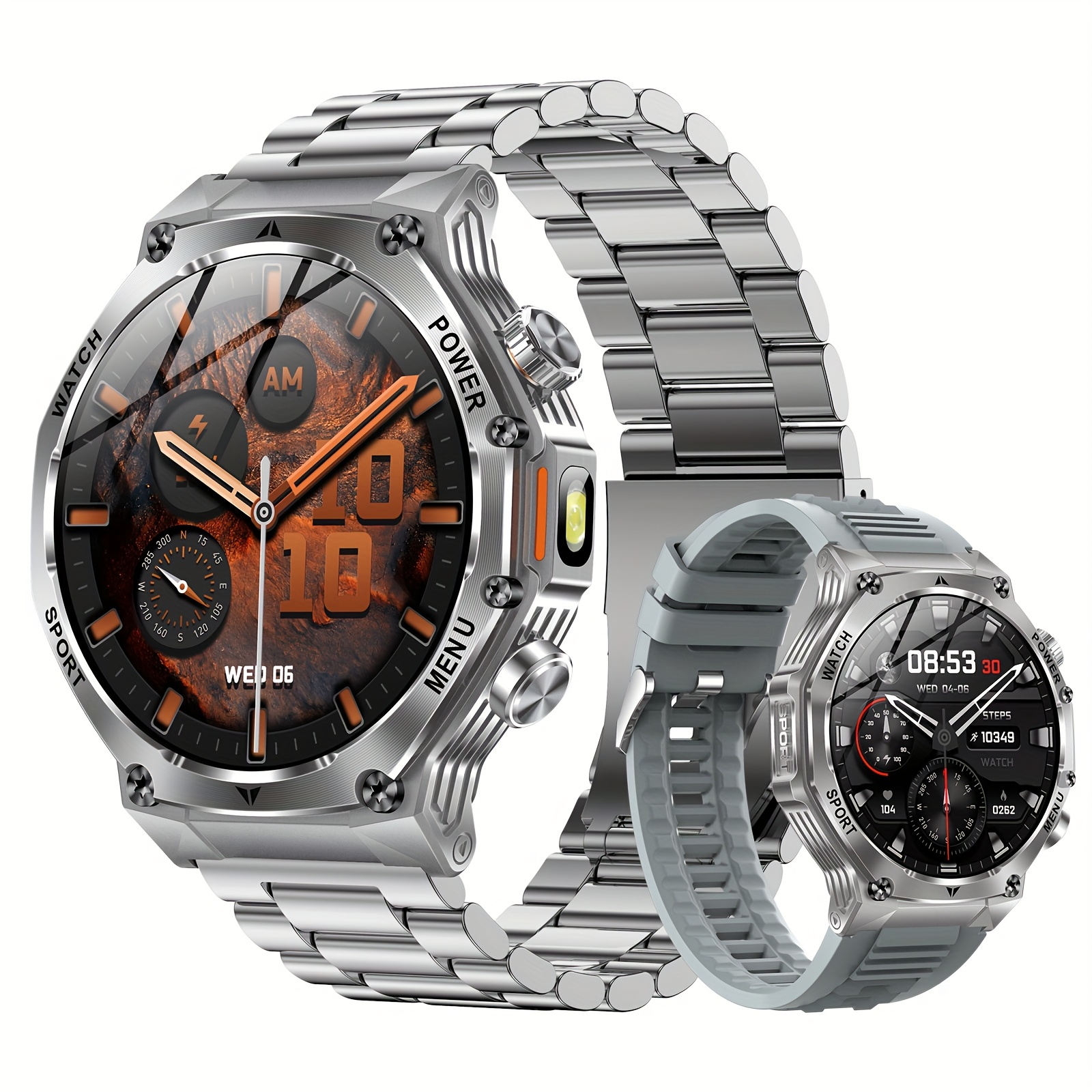 Smartwatch mit 800 mAh Akku – Dein smarter Begleiter für Alltag & Sport – Bild 7