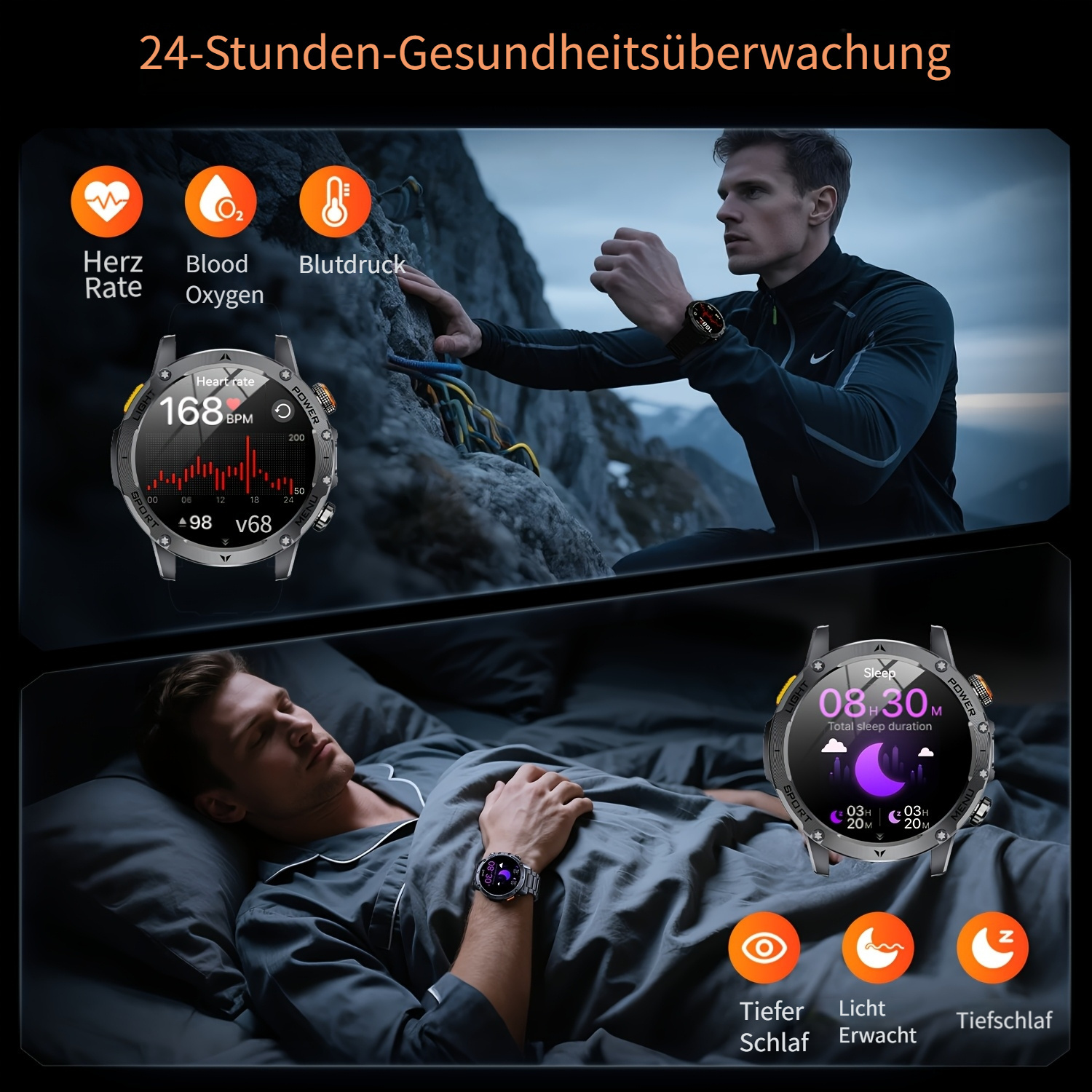 Sportuhr für Herren – Maximale Power - maximale Ausdauer – Bild 11