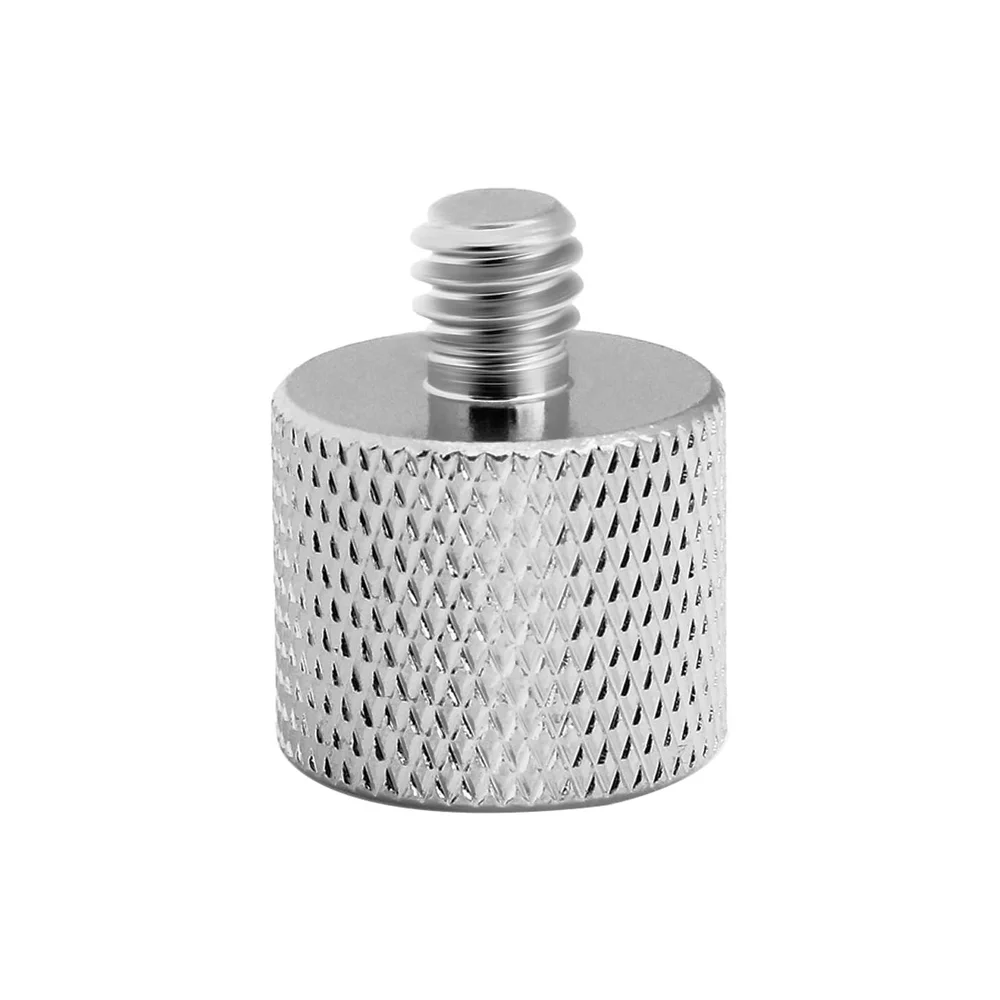 Gewindeadapter 1/4 Zoll Stecker auf 3/8 Zoll Innengewinde Aluminium – Bild 4