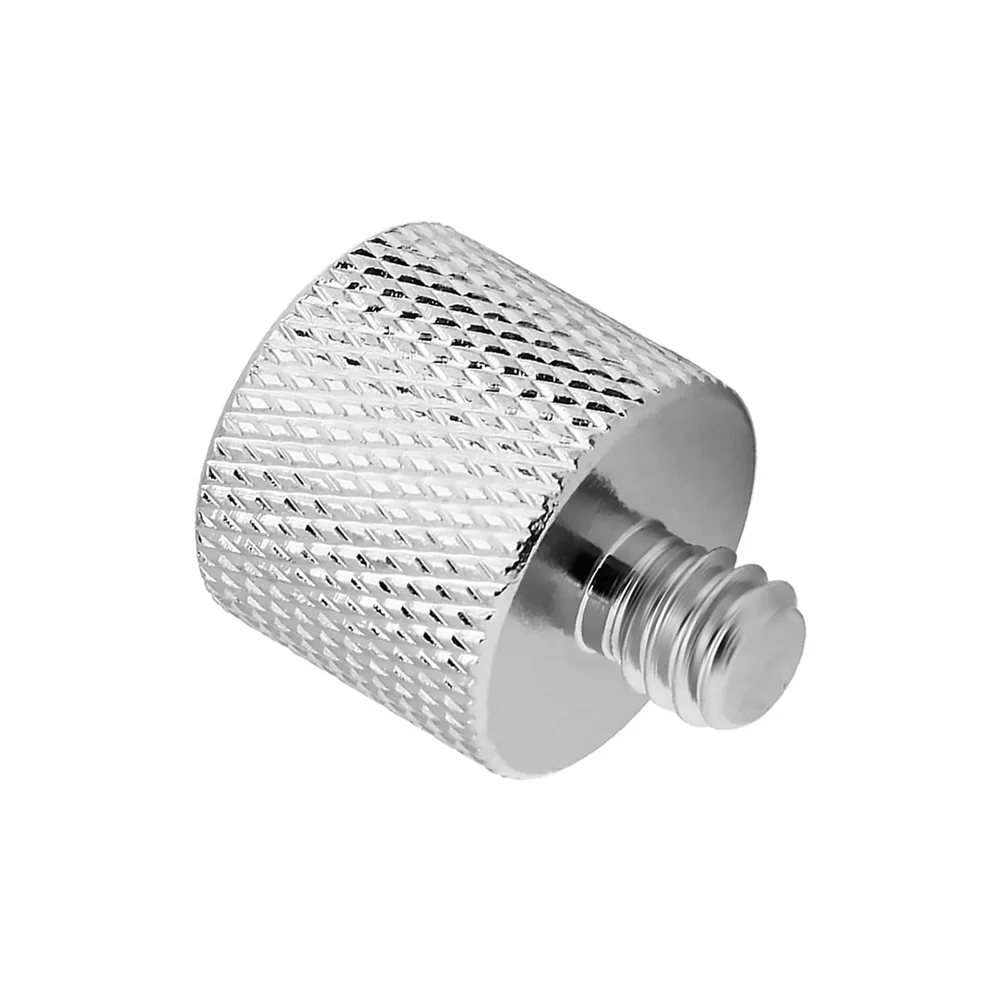 Gewindeadapter 1/4 Zoll Stecker auf 3/8 Zoll Innengewinde Aluminium – Bild 5