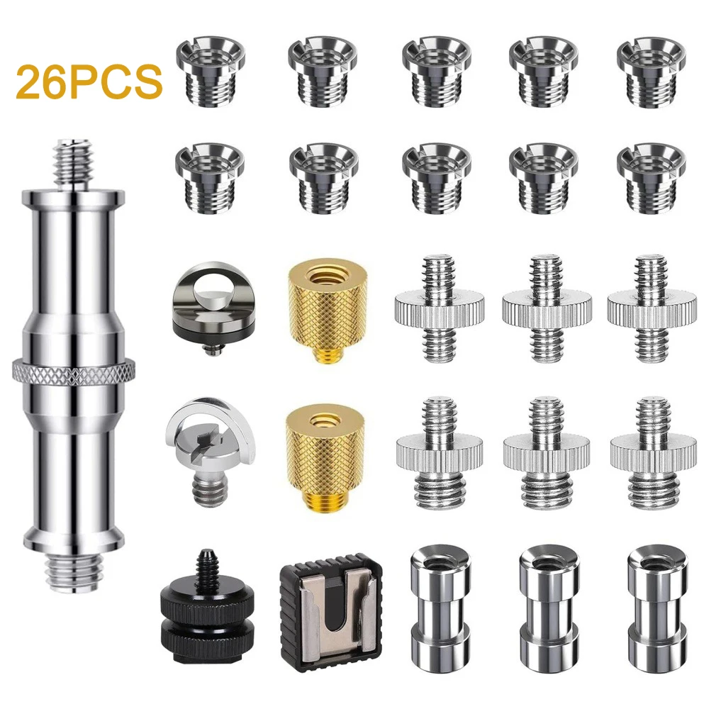 26-teiliges Kameraschrauben-Montageset