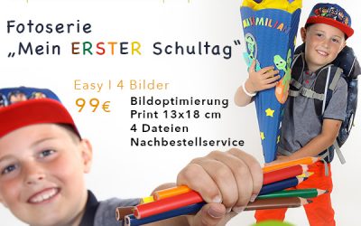 Fotoaktion mein erster Schultag