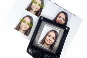 biometrisches Passbild 4 Stück Erwachsene