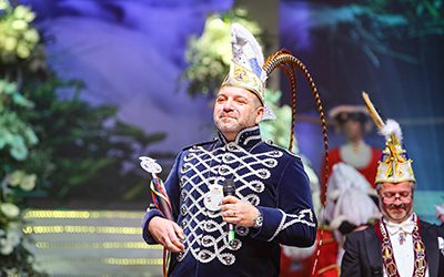 Feierliche Inthronisation des Feuerio Stadtprinzen Naro I.